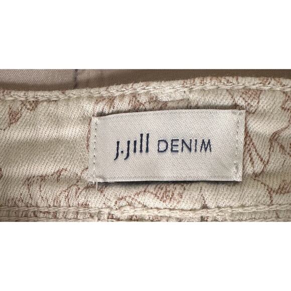 J Jill Jeans Womens size 2 Cream Authentic Fit Slim Ankle - Picture 6 of 8